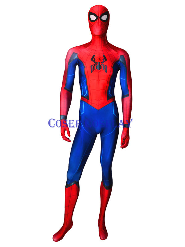 2019 Spider Man Homecoming Sequel Cosplay Costume 0806